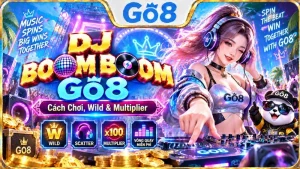 boom-go8.webp DJ Boom Boom GO8 với giao diện game và biểu tượng DJ
