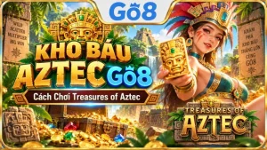 Kho Báu Aztec GO8 với giao diện Treasures of Aztec