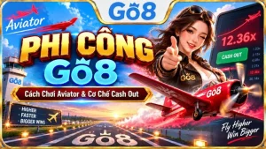 Phi Công GO8 với giao diện game Aviator và hệ số