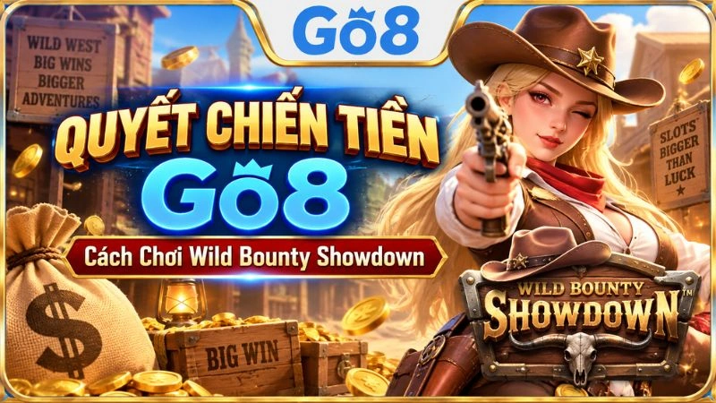 Quyết Chiến Tiền GO8 với giao diện Wild Bounty Showdown