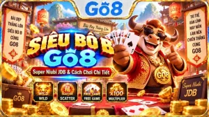 Siêu Bò B GO8 với giao diện Super Niubi và biểu tượng bò